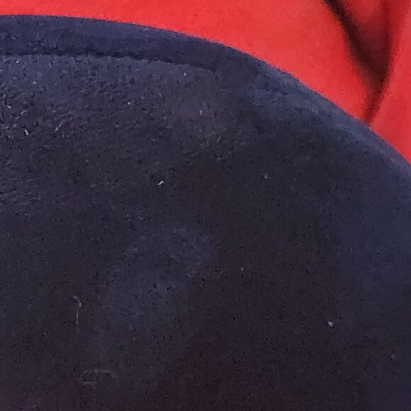 Protégé Cobalt Blue Poly 12"x13"  Zip Out Memory Foam Neck Pillow w/Snap Closure - Picture 14 of 16